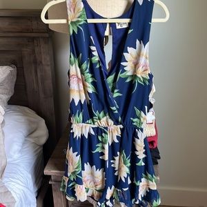 Show me your Mumu floral romper